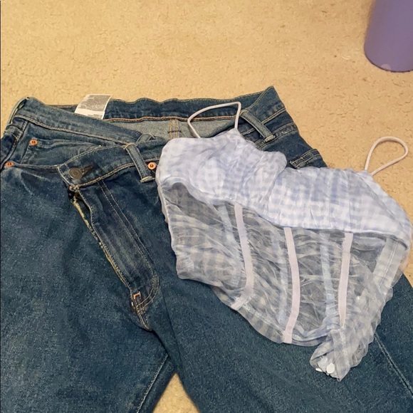 SOLD Sheer crop top - Picture 4 of 11